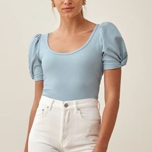 Reformation Frances Knit Top